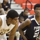 Demacio Bailey (right) during the basketball game Dec. 15, 2014, at Johnson College Prep in Chicago
Chicago Sun-Times via Facebook
